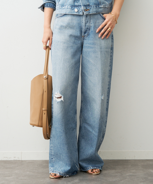 Citizens of humanity(シチズンズオブヒューマニティー)の「【CITIZENS OF HUMANITY/シチズンズ・オブ・ヒューマニティ】 ayla baggy(29INC)(その他パンツ・レディース・ブルー・24/23/26/25)」の13枚目の写真