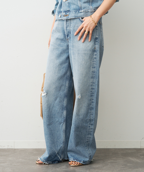 Citizens of humanity(シチズンズオブヒューマニティー)の「【CITIZENS OF HUMANITY/シチズンズ・オブ・ヒューマニティ】 ayla baggy(29INC)(その他パンツ・レディース・ブルー・24/23/26/25)」の14枚目の写真
