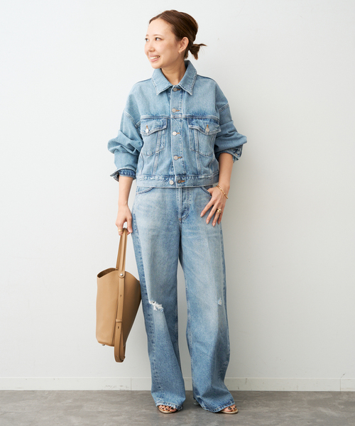 Citizens of humanity(シチズンズオブヒューマニティー)の「【CITIZENS OF HUMANITY/シチズンズ・オブ・ヒューマニティ】 ayla baggy(29INC)(その他パンツ・レディース・ブルー・24/23/26/25)」の16枚目の写真