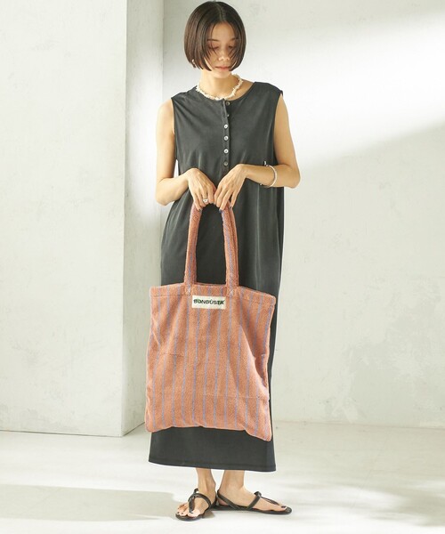 BONGUSTA(ボングスタ)の「BONGUSTA: NARAM TOTE(トートバッグ・レディース・ライラック/キャメル/グリーン/オフホワイト・ONE SIZE)」の14枚目の写真