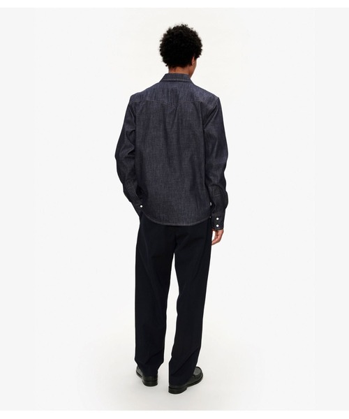 A.P.C.(アーペーセー)の「CHEMISE WESTERN(シャツ/ブラウス・メンズ・インディゴブルー・S/M/L)」の3枚目の写真