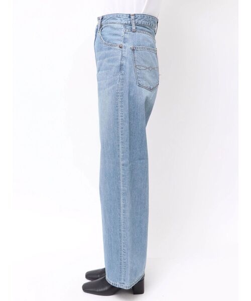 Ungrid（アングリッド）の「ハイウエストオーガニックコットンルーズデニム（デニムパンツ・レディース・ブルー・26inch/25inch/24inch）」の7枚目の写真