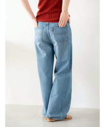 Ungrid | ハイウエストオーガニックコットンルーズデニム(デニムパンツ)