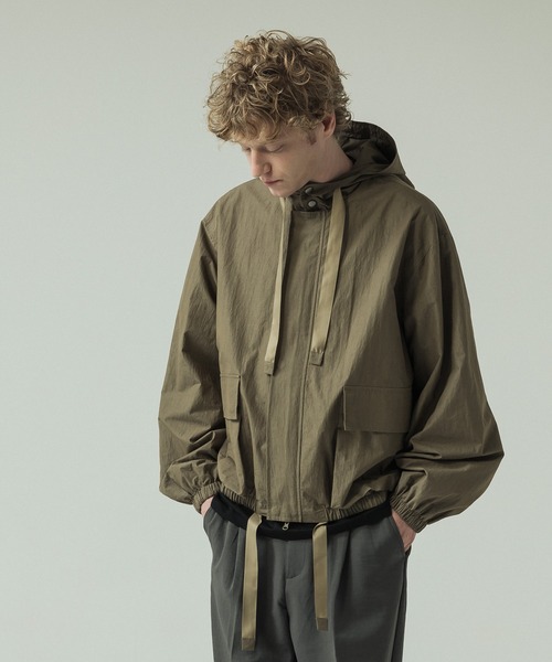 セール】【SLICK/スリック】N/C Micro Hooded Short Blouson/ナイロン