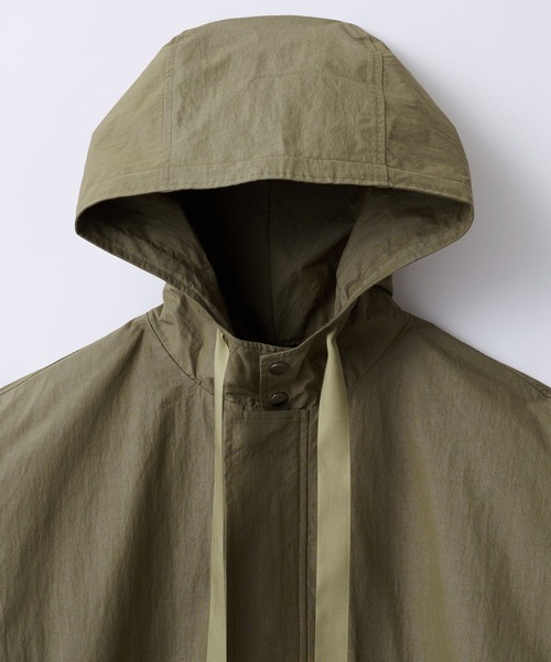 SLICK/スリック】N/C Micro Hooded Short Blouson/ナイロンコットン