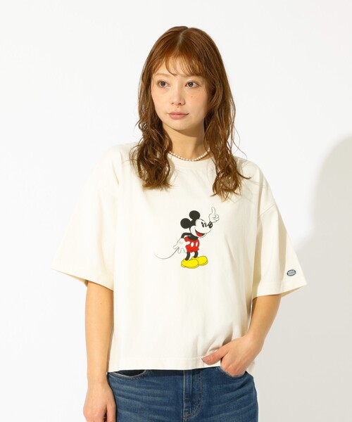 DISCUS(ディスカス)の「【DISCUS/ディスカス】DISCUS×Disneyコラボ Tシャツ/半袖/ディズニー/コラボ/クロップ丈/ユニセックス【WEB限定】(Tシャツ/カットソー・レディース・ブラック系その他2/ホワイト系その他3/ホワイト系その他/ブラック系その他3/ホワイト系その他2/ブラック系その他・フリー)」の14枚目の写真