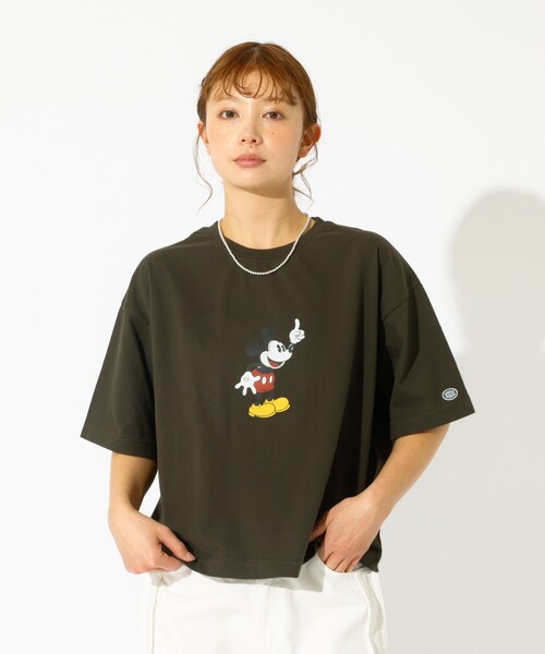 DISCUS(ディスカス)の「【DISCUS/ディスカス】DISCUS×Disneyコラボ Tシャツ/半袖/ディズニー/コラボ/クロップ丈/ユニセックス【WEB限定】(Tシャツ/カットソー・レディース・ブラック系その他2/ホワイト系その他3/ホワイト系その他/ブラック系その他3/ホワイト系その他2/ブラック系その他・フリー)」の19枚目の写真