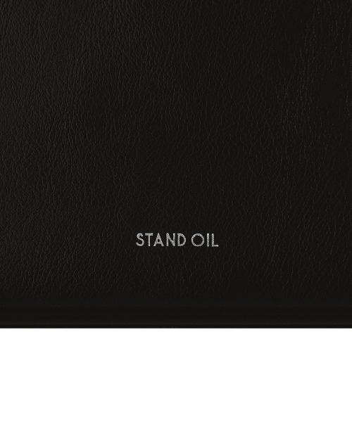 STANDOIL（スタンドオイル）の「STAND OIL/スタンドオイル Square Bowling Bag ブランドロゴ スクエアボウリングバッグ ハンドバッグ 2026年春夏（ハンドバッグ・レディース・ブラック/ベージュ/レッド・FREE）」の6枚目の写真