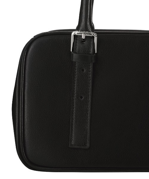 STANDOIL（スタンドオイル）の「STAND OIL/スタンドオイル Square Bowling Bag ブランドロゴ スクエアボウリングバッグ ハンドバッグ 2026年春夏（ハンドバッグ・レディース・ブラック/ベージュ/レッド・FREE）」の7枚目の写真