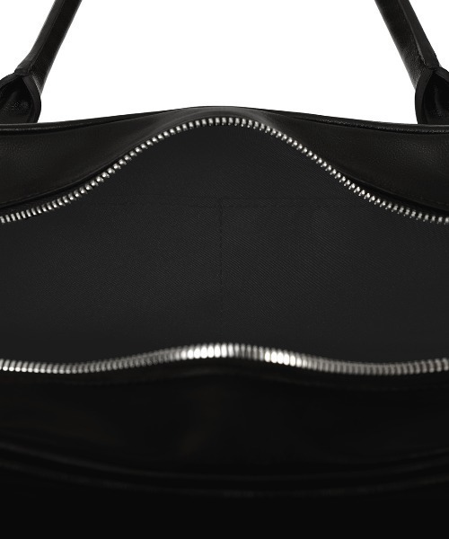 STANDOIL（スタンドオイル）の「STAND OIL/スタンドオイル Square Bowling Bag ブランドロゴ スクエアボウリングバッグ ハンドバッグ 2026年春夏（ハンドバッグ・レディース・ブラック/ベージュ/レッド・FREE）」の10枚目の写真