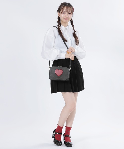 MARY QUANT（マリークワント）の「ハートインパクト ショルダー（ショルダーバッグ・レディース・アイボリー/ブラック・FREE）」の7枚目の写真