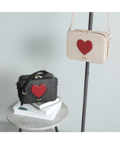 MARY QUANT（マリークワント）の「ハートインパクト ショルダー（ショルダーバッグ・レディース・アイボリー/ブラック・FREE）」の16枚目の写真