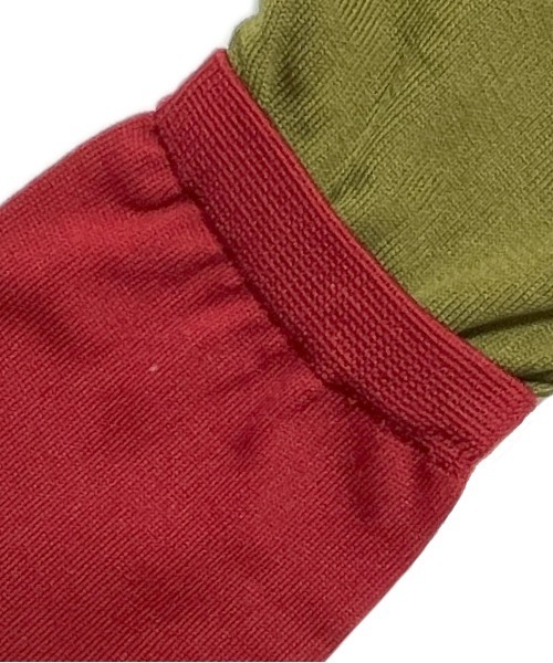 FAKUI（ファクイ）の「SWITCHING 3COLOR SOCKS / 切替え3カラーソックス（ソックス/靴下・レディース・グリーン系その他/ブルー系その他/レッド系その他・22.0～24.0cm）」の5枚目の写真