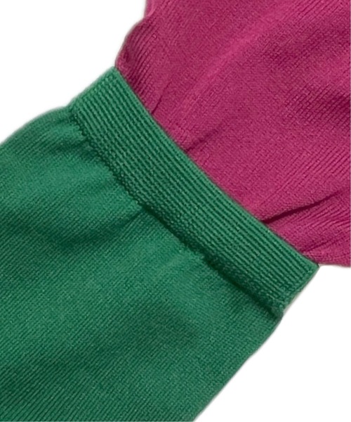 FAKUI（ファクイ）の「SWITCHING 3COLOR SOCKS / 切替え3カラーソックス（ソックス/靴下・レディース・グリーン系その他/ブルー系その他/レッド系その他・22.0～24.0cm）」の7枚目の写真