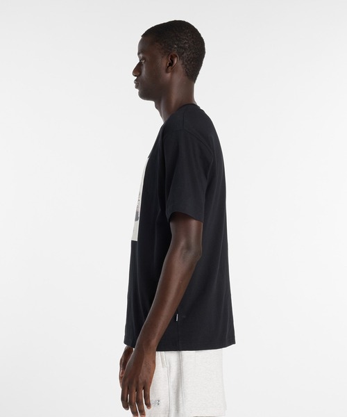 NEW BALANCE(ニューバランス)の「NEW BALANCE 574 advertising t-shirts MT61B0WF(Tシャツ/カットソー・メンズ・アッシュ/ブラック・M/L)」の5枚目の写真