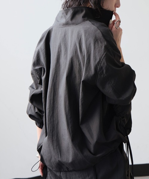 antiqua（アンティカ）の「パイピング ジップ アウター（その他アウター・レディース・ブラック/グレー・ONESIZE）」の8枚目の写真