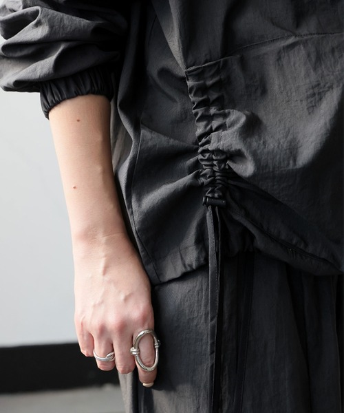 antiqua（アンティカ）の「パイピング ジップ アウター（その他アウター・レディース・ブラック/グレー・ONESIZE）」の10枚目の写真