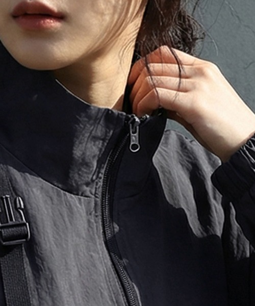 antiqua（アンティカ）の「パイピング ジップ アウター（その他アウター・レディース・ブラック/グレー・ONESIZE）」の6枚目の写真