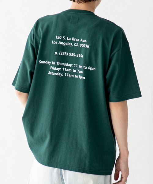 AMERICAN RAG CIE(アメリカンラグシー)の「【AMERICAN RAG CIE】 ロゴTシャツ(ユニセックス)(Tシャツ/カットソー・レディース・ブラック/ホワイト/グリーン・MEDIUM/LARGE)」の6枚目の写真