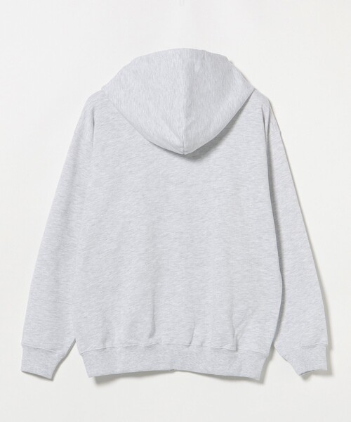 BEAMS HEART（ビームスハート）の「ハート ワンポイント ジップパーカー（パーカー・メンズ・グレー/ブラック・MEDIUM/LARGE/SMALL）」の4枚目の写真