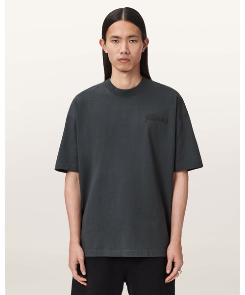 ALLSAINTS(オールセインツ)の「ODYSSEY SHORT SLEEVE CREW T-SHIRT | ODYSSEY 半袖 クルー Tシャツ(Tシャツ/カットソー・メンズ・ブラック・XS/L/XL/M/S)」の4枚目の写真