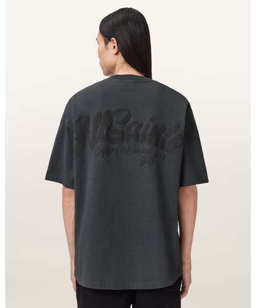 ALLSAINTS(オールセインツ)の「ODYSSEY SHORT SLEEVE CREW T-SHIRT | ODYSSEY 半袖 クルー Tシャツ(Tシャツ/カットソー・メンズ・ブラック・XS/L/XL/M/S)」の6枚目の写真
