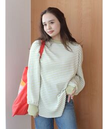 Ungrid（アングリッド）の「【WEB限定】スリーブボリュームワッフルロングスリーブTee（Tシャツ/カットソー）」