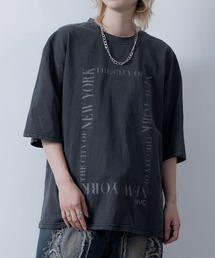 Pigment hard wash T-shirt