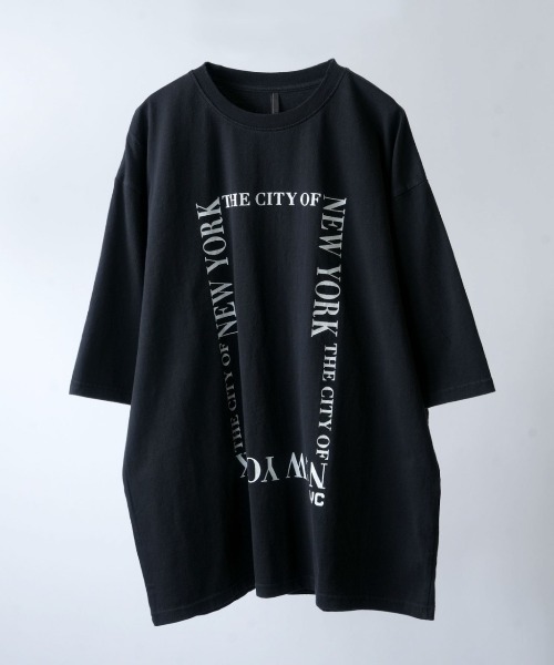 NOIZY(ノイジー)の「Pigment hard wash T-shirt(Tシャツ/カットソー・メンズ・グレー/ブラック系その他/ブラック/グレー系その他・LARGE/MEDIUM)」の5枚目の写真