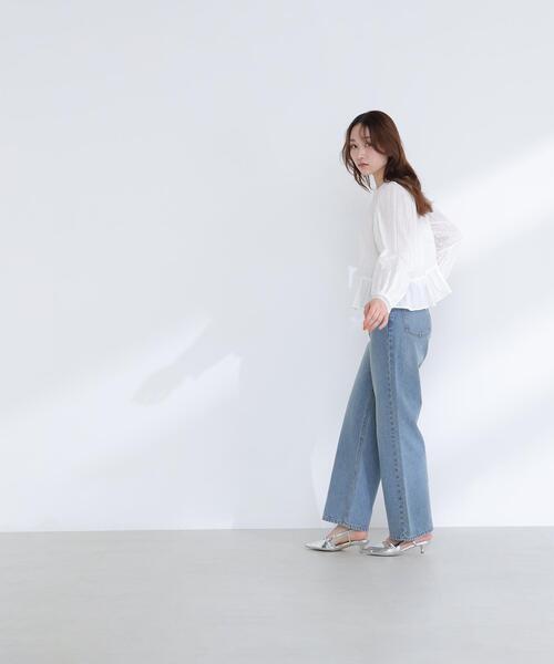 NATURAL BEAUTY BASIC(ナチュラルビューティーベーシック)の「◇レースカフスブラウス(シャツ/ブラウス・レディース・ブラック/オフホワイト/オレンジ・FREE)」の19枚目の写真