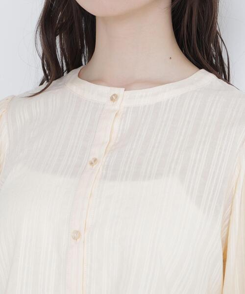 NATURAL BEAUTY BASIC（ナチュラルビューティーベーシック）の「◇レースカフスブラウス（シャツ/ブラウス・レディース・ブラック/オフホワイト/オレンジ・FREE）」の11枚目の写真