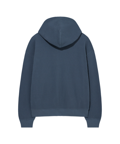 COVERNAT(カバーナット)の「スモールロゴワッフルフードジップアップブルー(パーカー・メンズ・その他・X-LARGE/SMALL/LARGE/MEDIUM)」の10枚目の写真