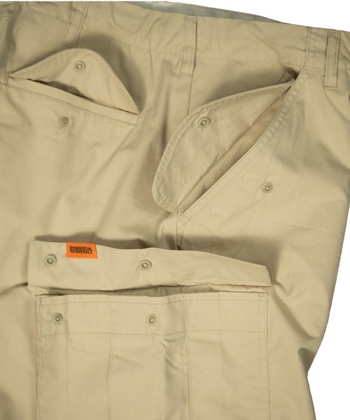 UNIVERSAL OVERALL（ユニバーサルオーバーオール）の「C/N CARGO PANTS/カーゴパンツ（カーゴパンツ・メンズ・オリーブ/ブラック/ベージュ・M/L）」の12枚目の写真