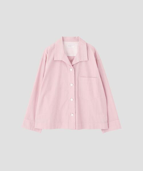 MARGARET HOWELL(マーガレットハウエル)の「HAIRLINE STRIPE COTTON(シャツ/ブラウス・レディース・レッド・FREE)」の9枚目の写真