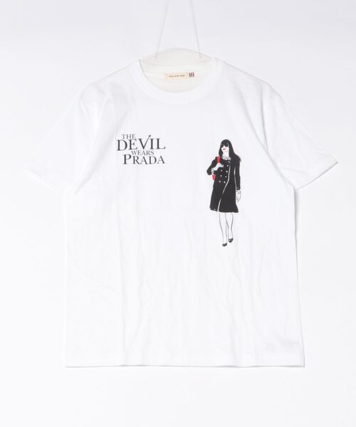 JUGLANS(ユグランス)の「【GOOD ROCK SPEED】The Devil Wears Prada Tshirts / プラダを着た悪魔(Tシャツ/カットソー・メンズ・ホワイト・L/M/XL)」の1枚目の写真