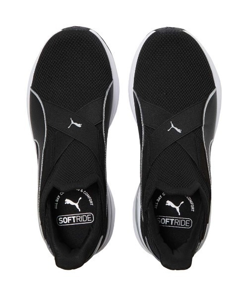 PUMA(プーマ)の「プーマ PUMA SOFTRIDE チャーム EASE IN(スニーカー・レディース・ブラック・23.0cm/23.5cm/24.0cm/24.5cm/25.0cm/25.5cm/26.0cm)」の6枚目の写真