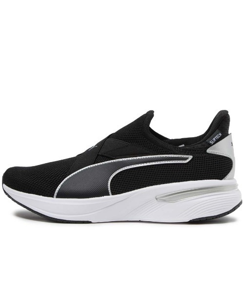 PUMA(プーマ)の「プーマ PUMA SOFTRIDE チャーム EASE IN(スニーカー・レディース・ブラック・23.0cm/23.5cm/24.0cm/24.5cm/25.0cm/25.5cm/26.0cm)」の3枚目の写真