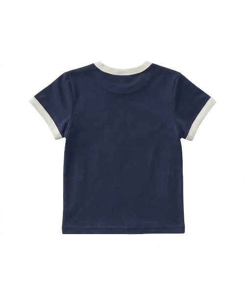 FILA（フィラ）の「S/S TEE / リンガーTシャツ（Tシャツ/カットソー・レディース・ネイビー/グリーン/ホワイト・XL/L/M）」の6枚目の写真