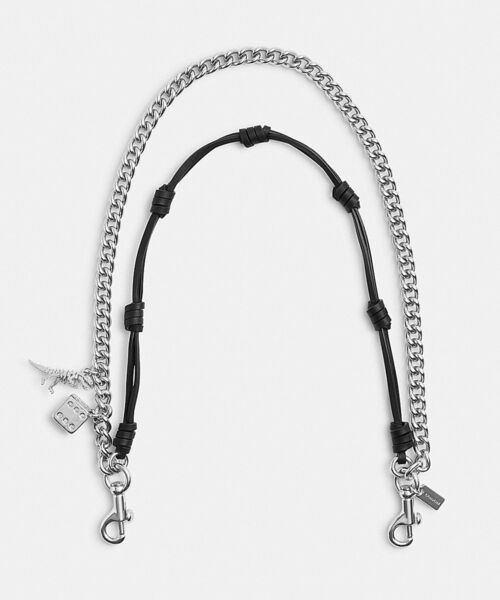COACH(コーチ)の「ミックスド ストラップ チャーム(キーホルダー・メンズ・ブラック系その他・ONE)」の1枚目の写真