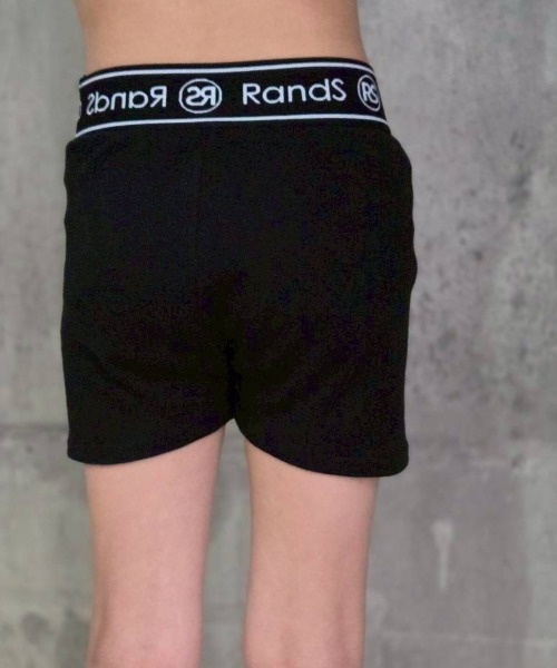 RandS/R(ランズアール)の「RSゴム1分丈レギンス(レギンス/スパッツ・キッズ・ブラック×ホワイト/ブラック×ブラック・110-120cm/M/S)」の12枚目の写真