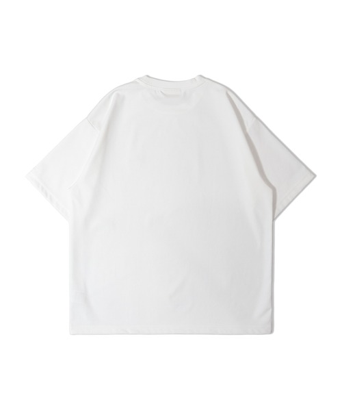 KELTY(ケルティ)の「KELTY WAPPEN LOGO S/S PONTE T-SHIRT(Tシャツ/カットソー・メンズ・ホワイト/チャコール/ブラック・M/L/XL)」の5枚目の写真
