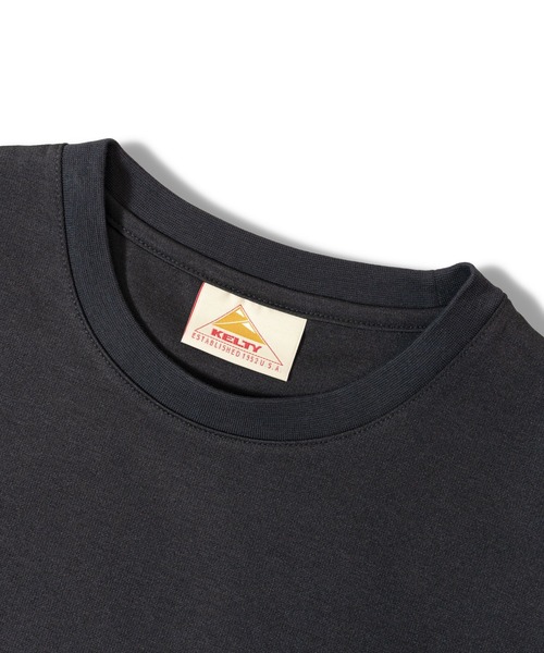 KELTY(ケルティ)の「KELTY WAPPEN LOGO S/S PONTE T-SHIRT(Tシャツ/カットソー・メンズ・ホワイト/チャコール/ブラック・M/L/XL)」の10枚目の写真