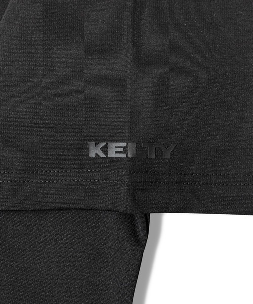 KELTY(ケルティ)の「KELTY WAPPEN LOGO S/S PONTE T-SHIRT(Tシャツ/カットソー・メンズ・ホワイト/チャコール/ブラック・M/L/XL)」の12枚目の写真