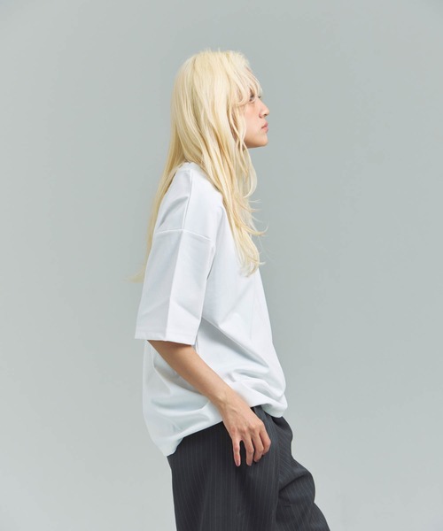 KELTY(ケルティ)の「KELTY WAPPEN LOGO S/S PONTE T-SHIRT(Tシャツ/カットソー・メンズ・ホワイト/チャコール/ブラック・M/L/XL)」の19枚目の写真