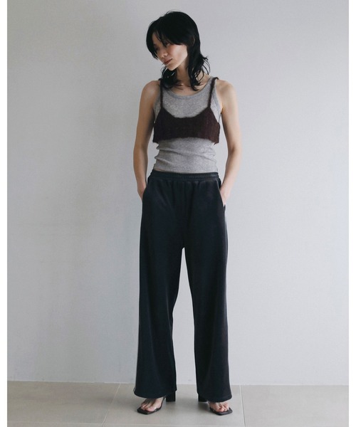 anuke（アンヌーク）の「Velour Track Pants（その他パンツ・レディース・チャコールグレー/ブラウン・36inch/38inch）」の12枚目の写真