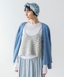 studio CLIP | 《natural by clip》かぎ針ニットキャミソール(キャミソール)