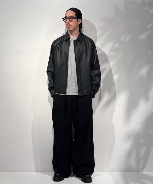 onegravity（ワングラビティ）の「onegravity / ユーティリティ タックワイドパンツ（その他パンツ・メンズ・ブラック/オフホワイト・MEDIUM/SMALL/LARGE）」の7枚目の写真