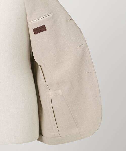 UNITED ARROWS（ユナイテッドアローズ）の「ポプリン シングル 3ボタン テーラード ジャケット R-MODEL（セットアップ・メンズ・ベージュ・50/46/48）」の16枚目の写真