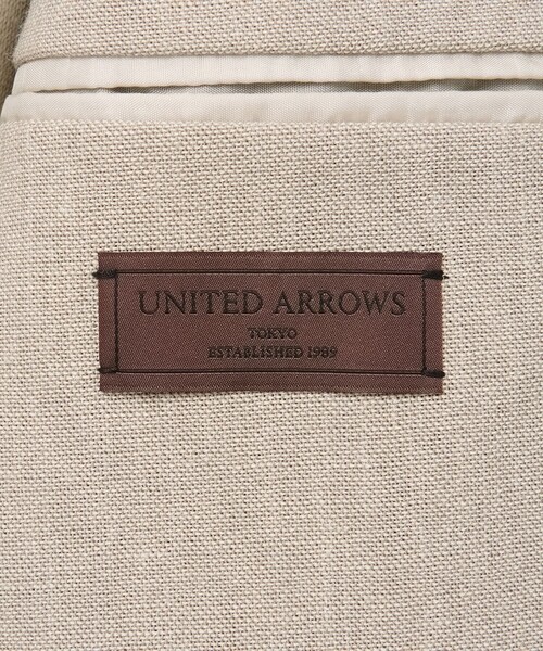 UNITED ARROWS（ユナイテッドアローズ）の「ポプリン シングル 3ボタン テーラード ジャケット R-MODEL（セットアップ・メンズ・ベージュ・50/46/48）」の18枚目の写真