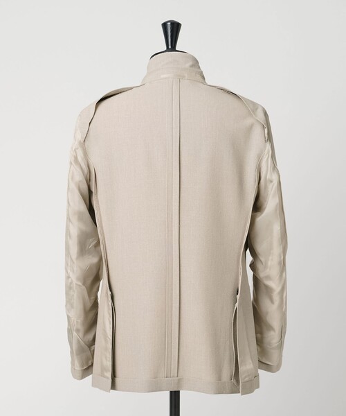 UNITED ARROWS（ユナイテッドアローズ）の「ポプリン シングル 3ボタン テーラード ジャケット R-MODEL（セットアップ・メンズ・ベージュ・50/46/48）」の20枚目の写真